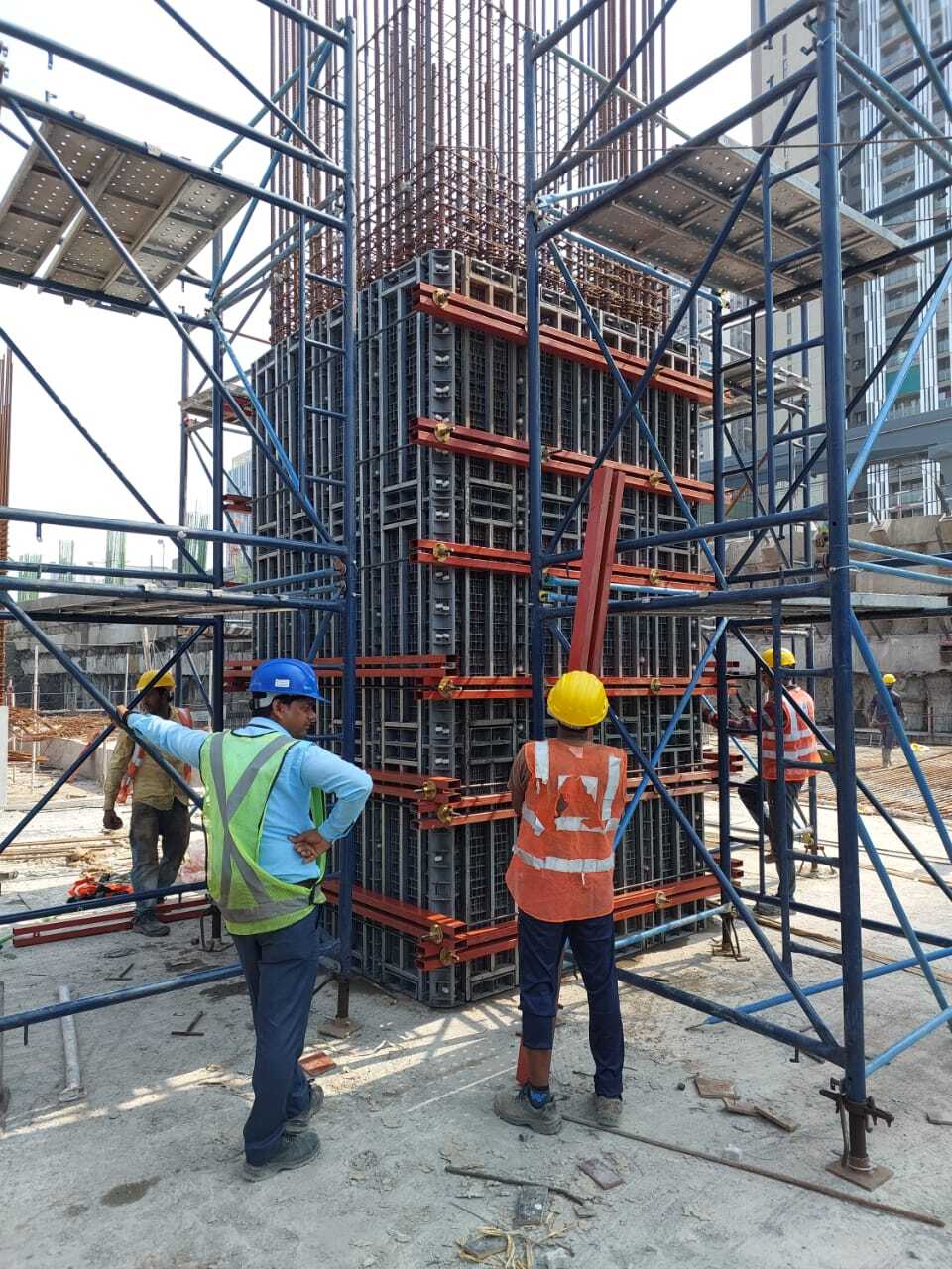 Plastic Formwork Green Modular Panel System - Application: Construction