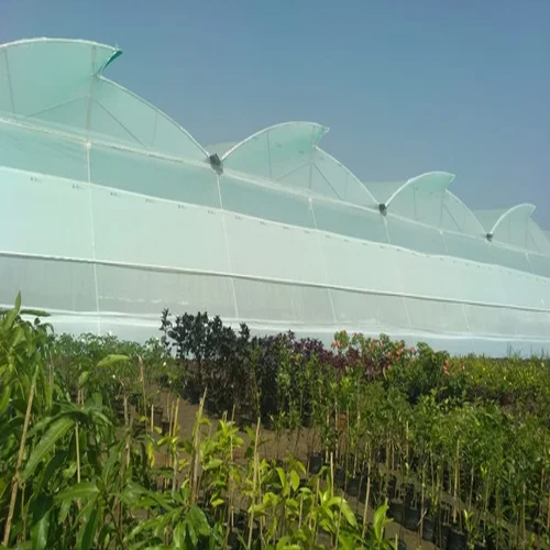 Green House Film - Plastic Cover, Large Size | Reduces Crop Damage, Air Cooling System, Manual Monitoring