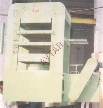 Hydraulic Rubber Moulding Press - Steel, Variable Dimensions, Light Green | 50-500 Tons Molding Capacity, Easy to Use, CE Compliant Safety Standards