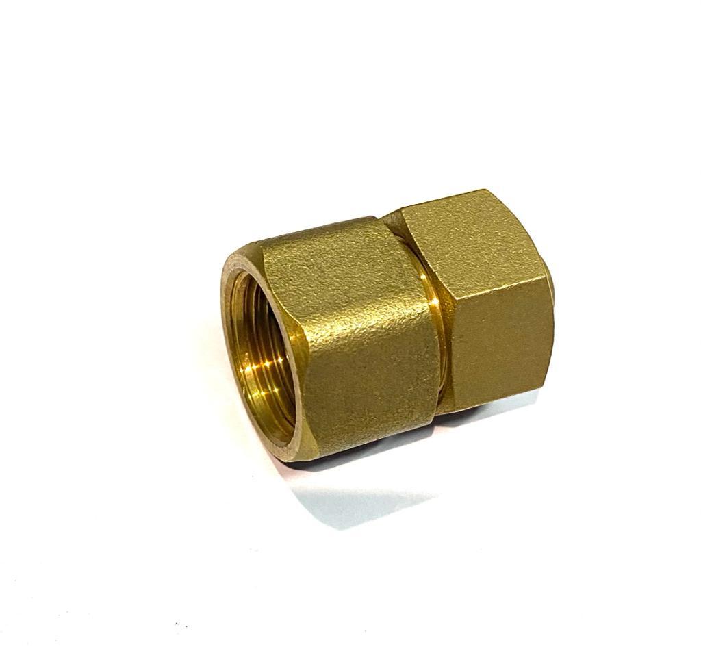 Jdl Gold Mlc Brass Pipe Fitting - Color: Golden