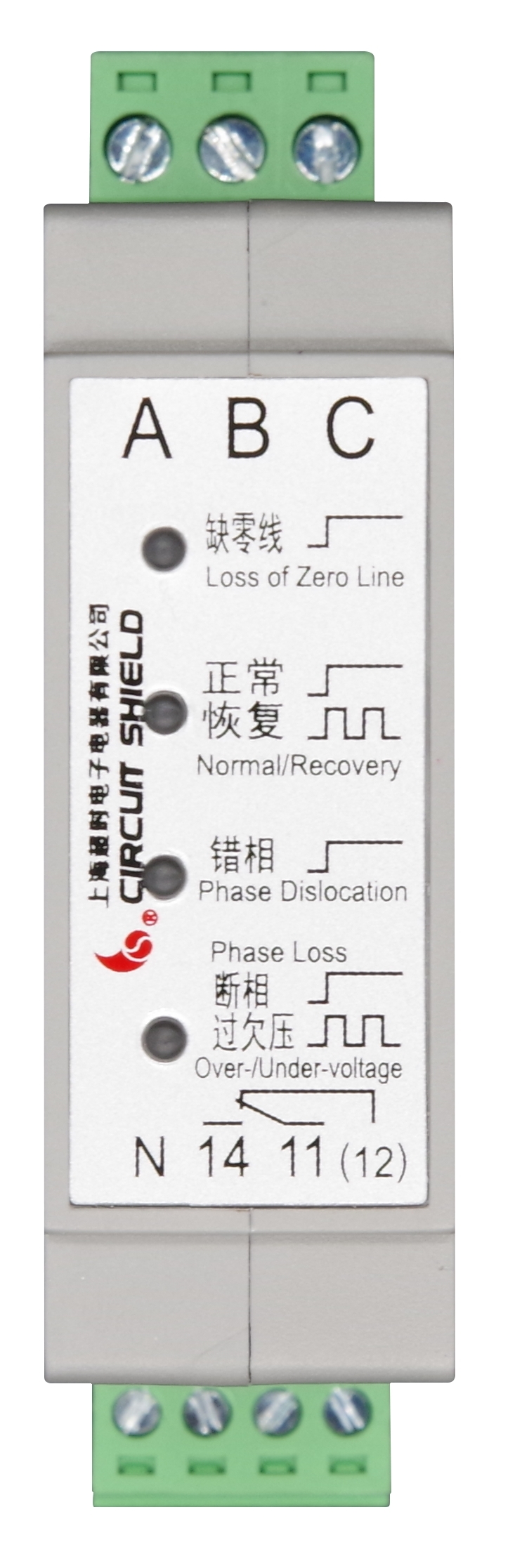 Abj2-02w/04w Three-phase Four-wire Ac Voltage Protector Application: Industrial