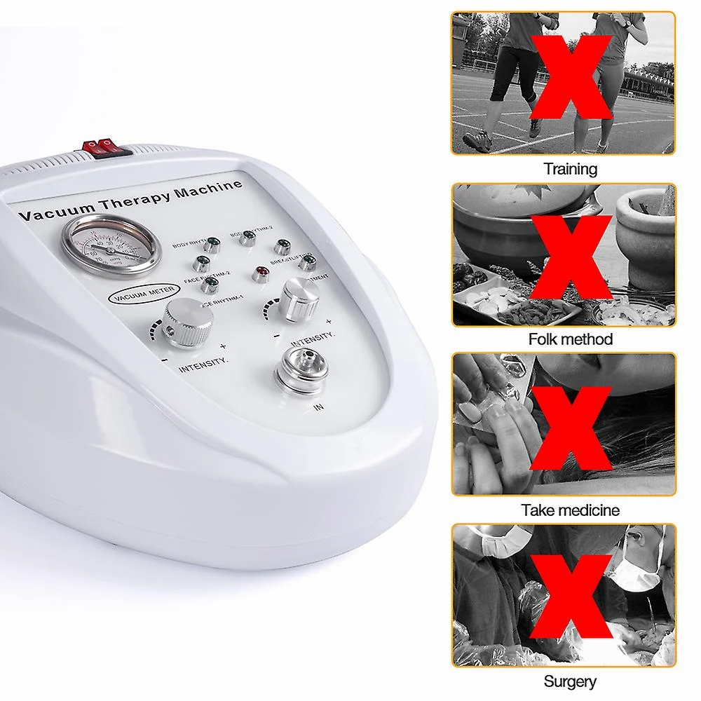 Vacuum Therapy Machine Lymph Drainage Machine - Color: White