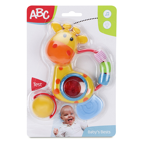 Abc Light And Sound Rattle - Age Group: Under 12 Months