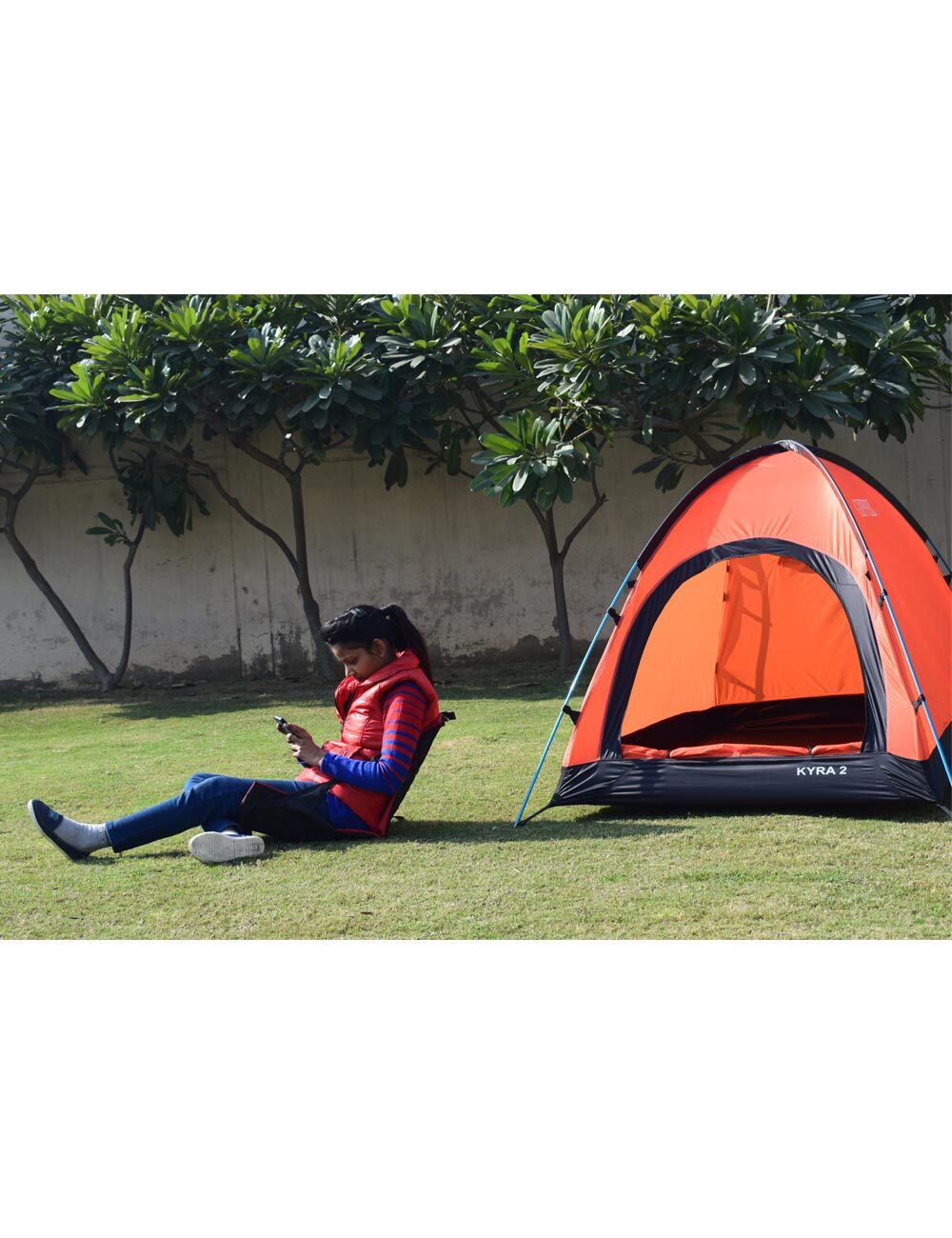 Gipfel Cloud 9 Rollup Backrest - Color: Red