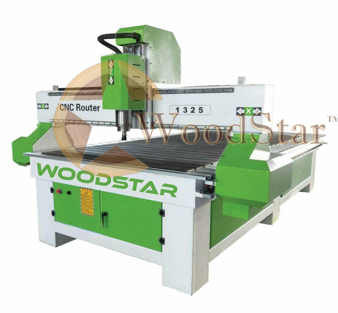 Woodstar Cnc Router - 1500 X 2500 X 300 Mm | Stepper Motor, 24,000 Rpm, Automatic, 1-year Warranty