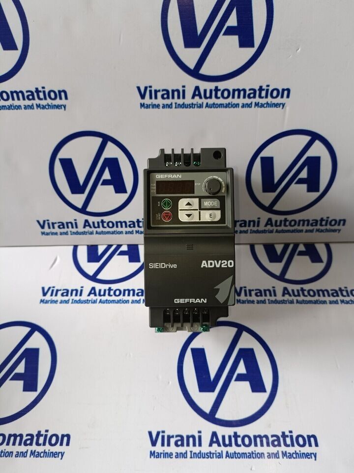 Gefran Adv20-1004-kxx-2mf Sieidrive1p 200-240 V 2,5 A 1,0 Kva 0,4 Kw - Application: Industrial Automation