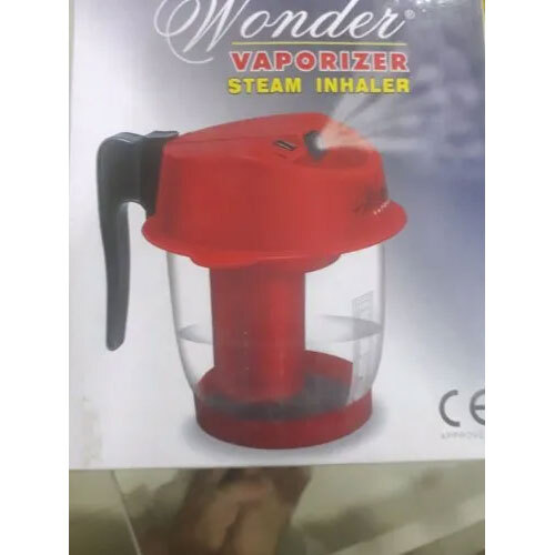 Wonder Vaporizer - Plastic Material, 220 Va Power Consumption, Red Color | Ideal For Versatile Home And Office Use