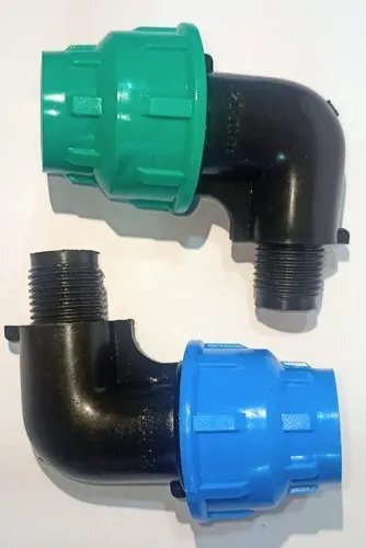 एमडीपीई पाइप फिटिंग पुरुष थ्रेडेड एल्बो
