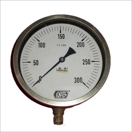 व्हाइट ऑक्सीजन प्रेशर गेज