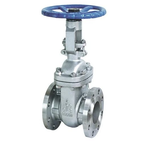 Manual Hand Wheel Operated Gate Valve - Stainless Steel, 25mm to 200mm Size Range | Round Shape, Precision Water Flow Control