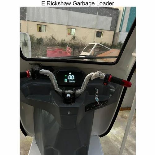 E Rickshaw Garbage Loader - Load Capacity: 500  Kilograms (Kg)