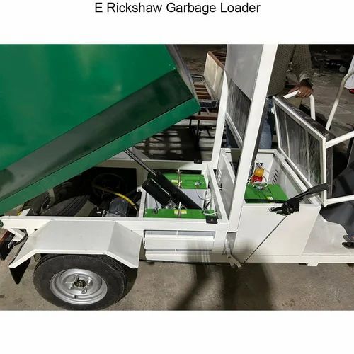 E Rickshaw Garbage Loader - Load Capacity: 500  Kilograms (Kg)
