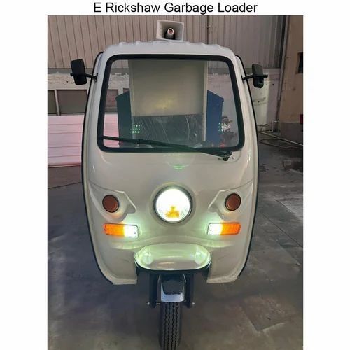 E Rickshaw Garbage Loader - Load Capacity: 500  Kilograms (Kg)