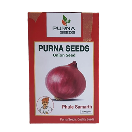 500Gm Purna Onion Seeds - Cultivation Type: Common