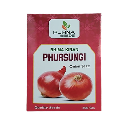 500Gm Phursungi Onion Seed - Cultivation Type: Common