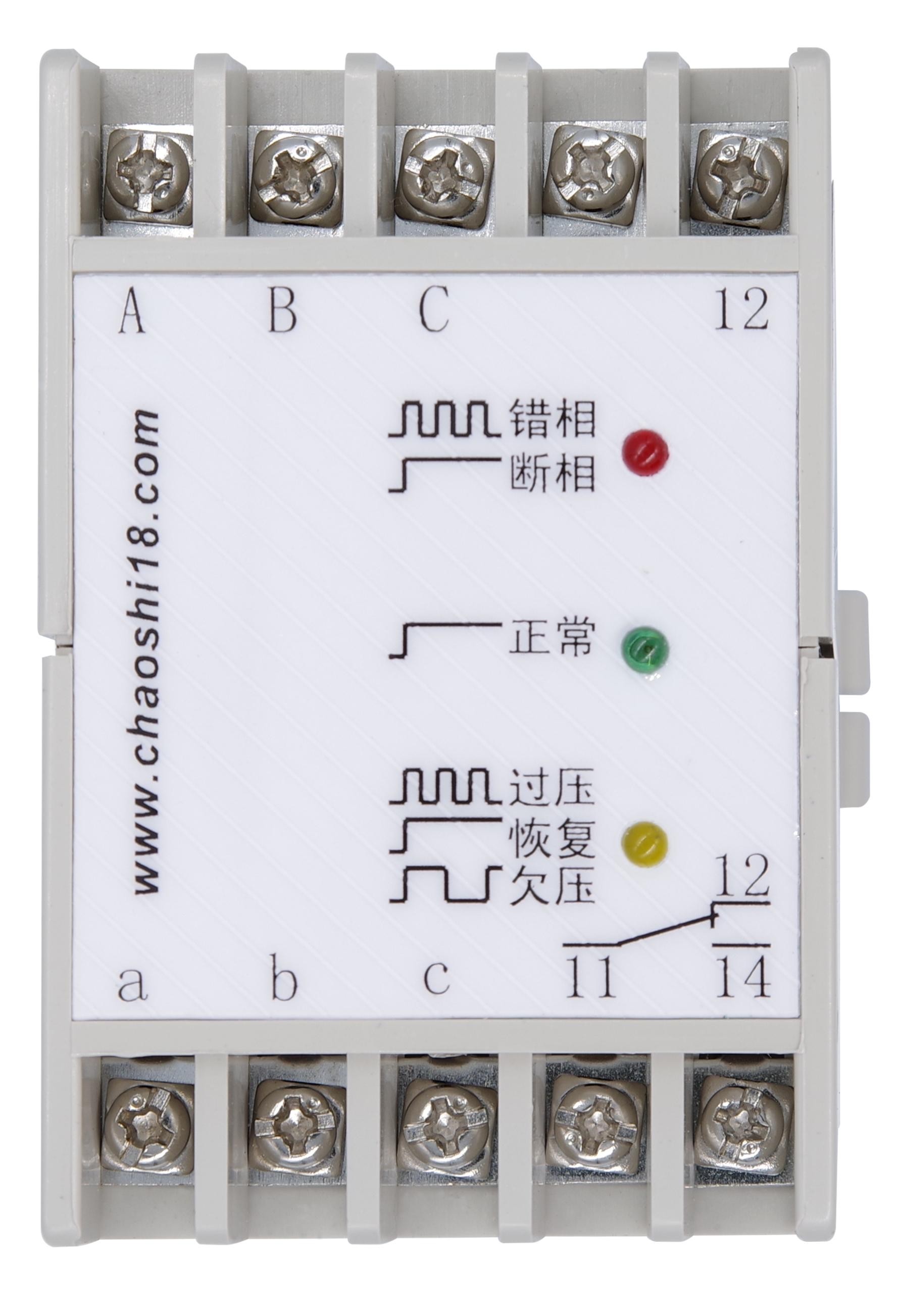 Abj1 & Abj1-w Series Three-phase Three-wire Ac Voltage Protector Application: Industrial