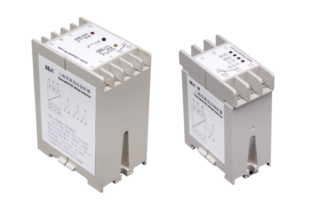 Abj1 & Abj1-w Series Three-phase Three-wire Ac Voltage Protector Application: Industrial