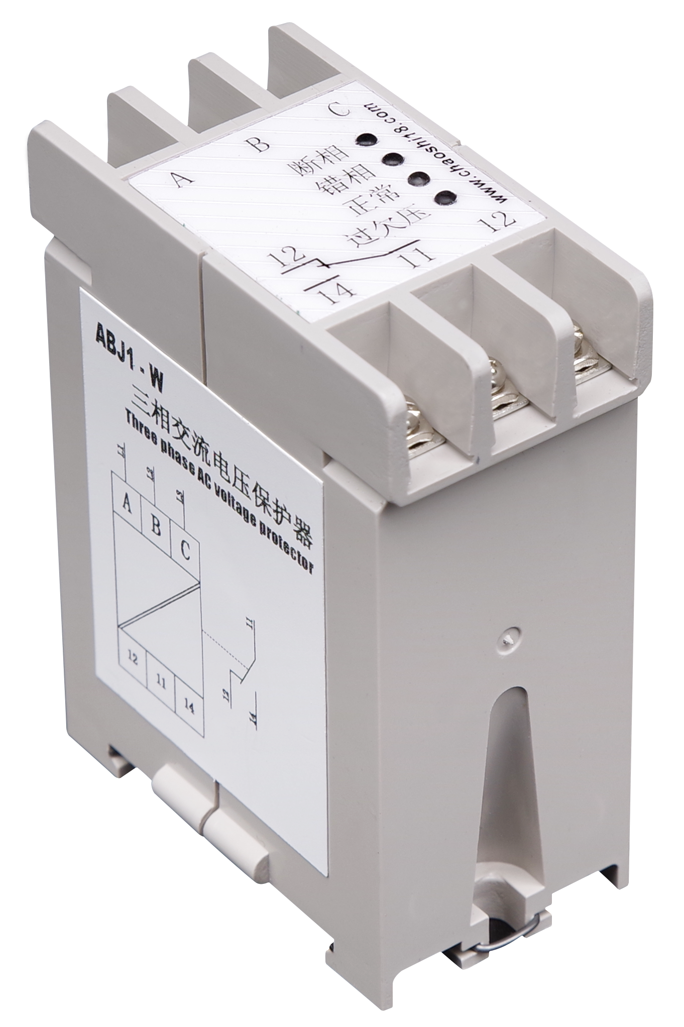 Abj1 & Abj1-w Series Three-phase Three-wire Ac Voltage Protector Application: Industrial