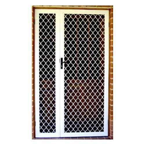 Aluminium Door Grill - Color: White