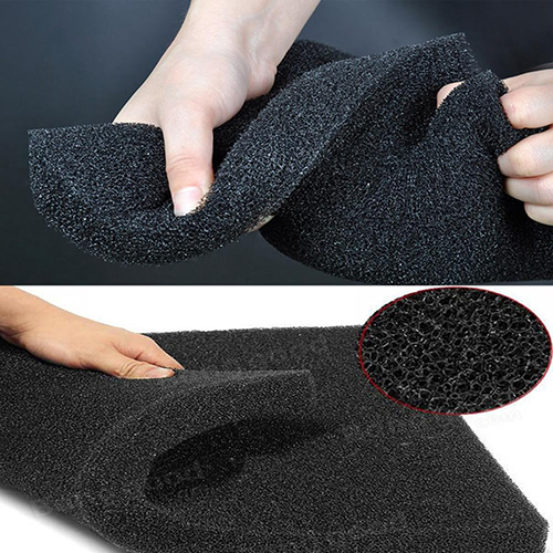 Filter Foam - Polyether Material, Sizes: 1m/2m/750mm, Colors: Blue, Black, Yellow, Custom, Density: 22-34kg/m3, Ppi: 10-60 | Flexible, Tear Resistant, Insulation, Air & Water Filtration