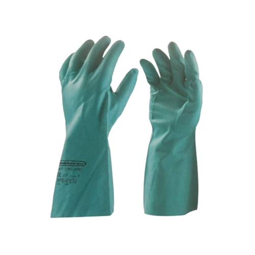 Uisp 11807 Premium Grade Acrylonitrile Butadiene Rubber Super Nitrile Gloves - Pattern: Plain