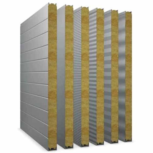 रंगीन कोटेड पॉलीयुरेथेन सैंडविच दीवार पैनल