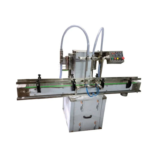 Automatic Volumetric Liquid Filling Machine - Stainless Steel, 300-400 kg Weight, 415 Volts Electric Drive | One Year Warranty, Fully Automatic Operation