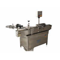 Automatic Round And Flat Bottle Sticker Labeling Machine - Stainless Steel, Electric Drive , 1-Year Warranty, User-Friendly Operation