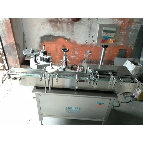 Automatic Single Side Round Labelling Machine