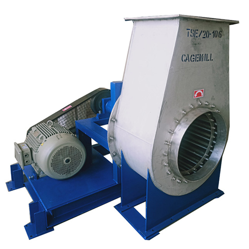 Cage Mill Flash Dryers - Steel Material, 220-440 Voltage | 1 Year Warranty, Industrial Usage