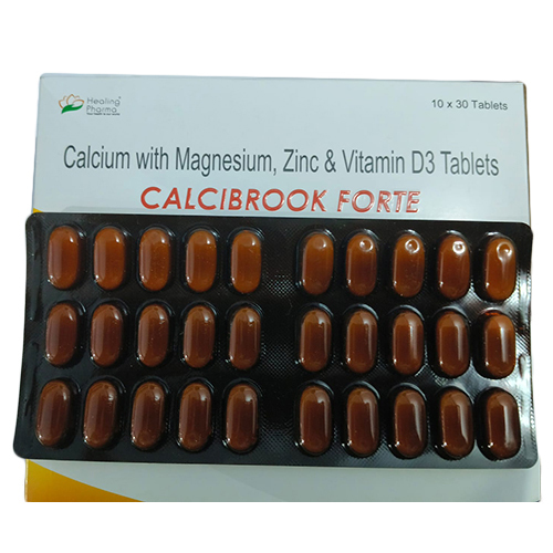 Calcium With Magnesium Zinc And Vitamin D3 Tablets General Medicines