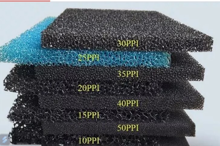 Filter Foam - Fire Retardant, 1000x2000mm, Black | Lightweight, Soft, Stretchable, Reticulated Filters 10ppi-80ppi For Hvac & Automobiles