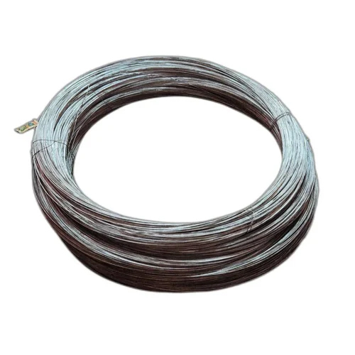 Hot Dipped Galvanized Wire - 4mm Diameter | Silver Color, Durable Galvanized Iron, Multi-Purpose Usage, Warranty Included