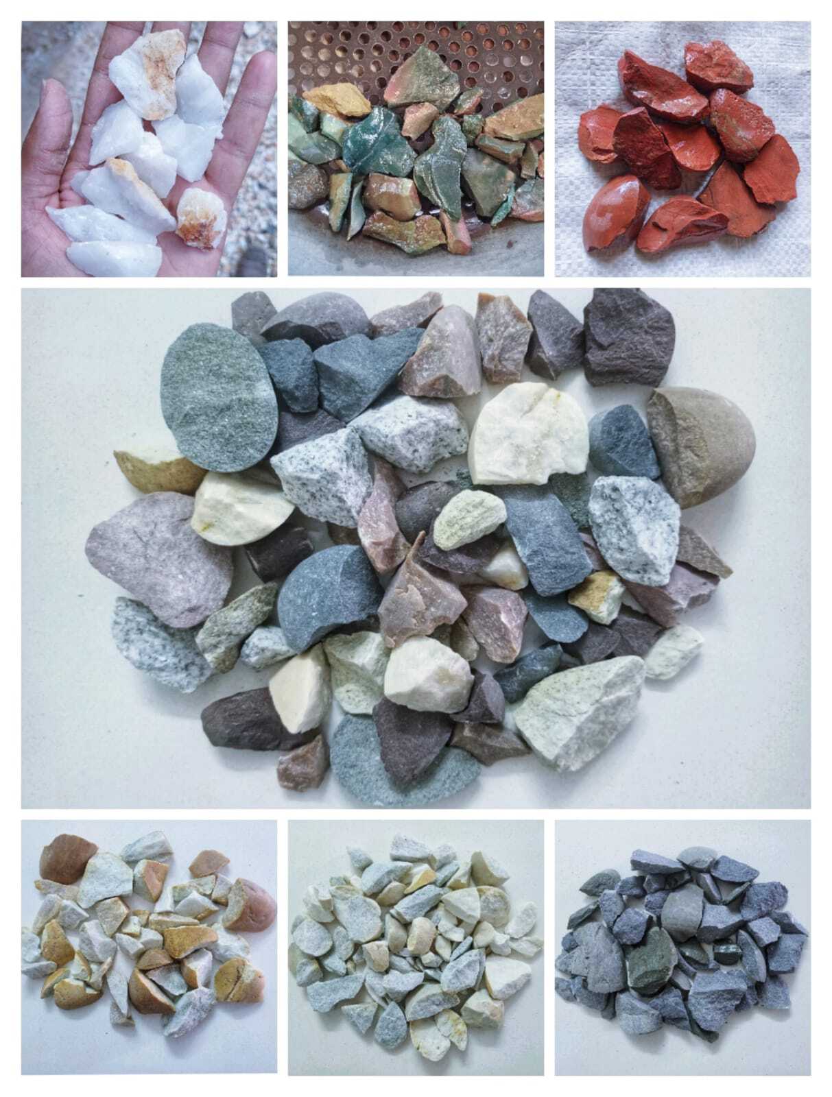 Snow White Crushed Marble Chips For Wall Cladding And Terrazzo Flooring And Landscaping