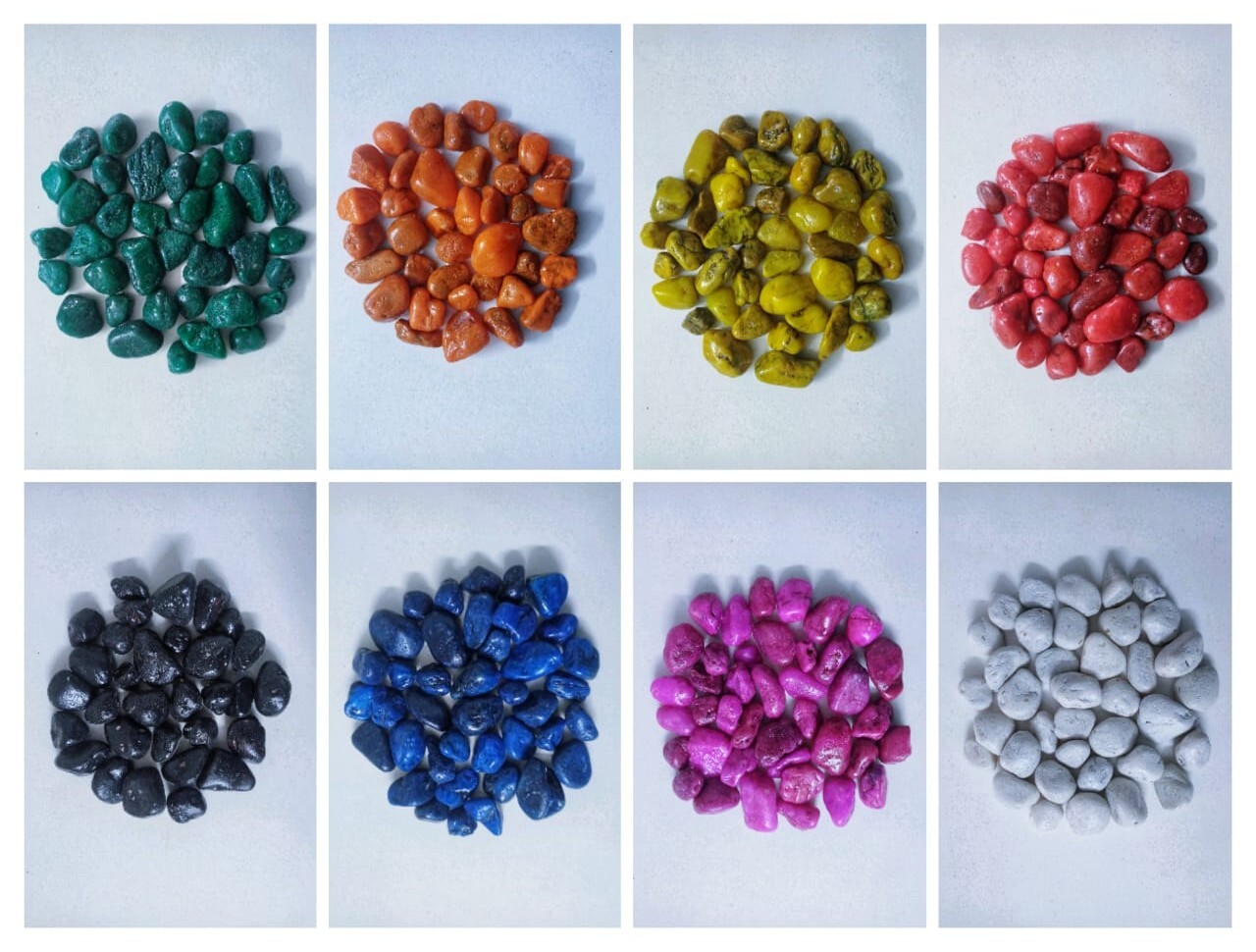 Snow White Crushed Marble Chips For Wall Cladding And Terrazzo Flooring And Landscaping