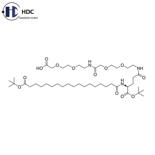 Semaglutide Side Chain Tbuo-Ste-Glu(Aeea-Aeea-Oh)-Otbu Boiling Point: 940.6A 65.0A  (Predicted)