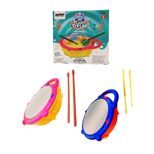 Flash Toy Drum By Saini Toys