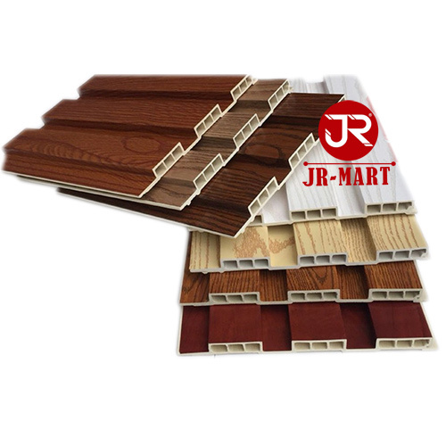 Brown Wpc Louvers - Product Type: External Wall Materials