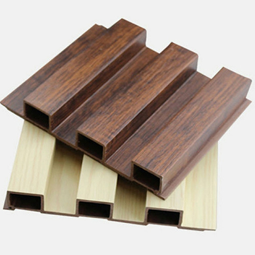 Brown Wpc Louvers - Product Type: External Wall Materials