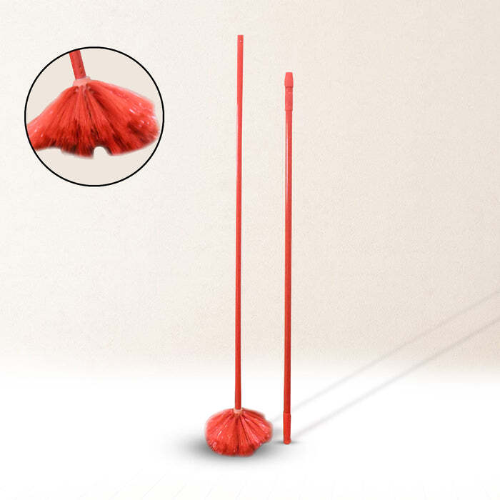 Cobweb Brush With Metal Strong Long Extendable Handle For Dusting