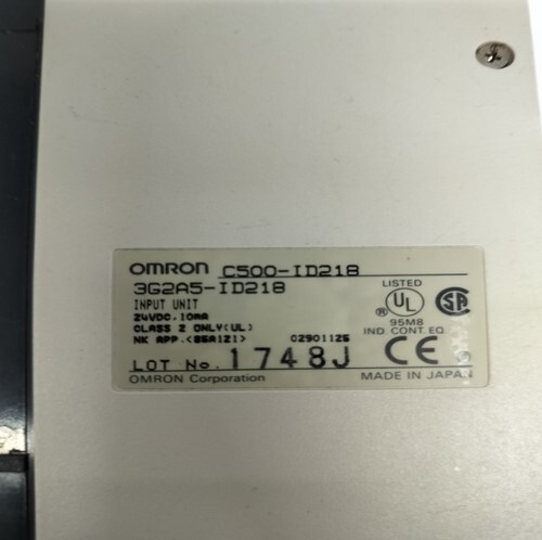 Omron C500-id218 Programmable Controller
