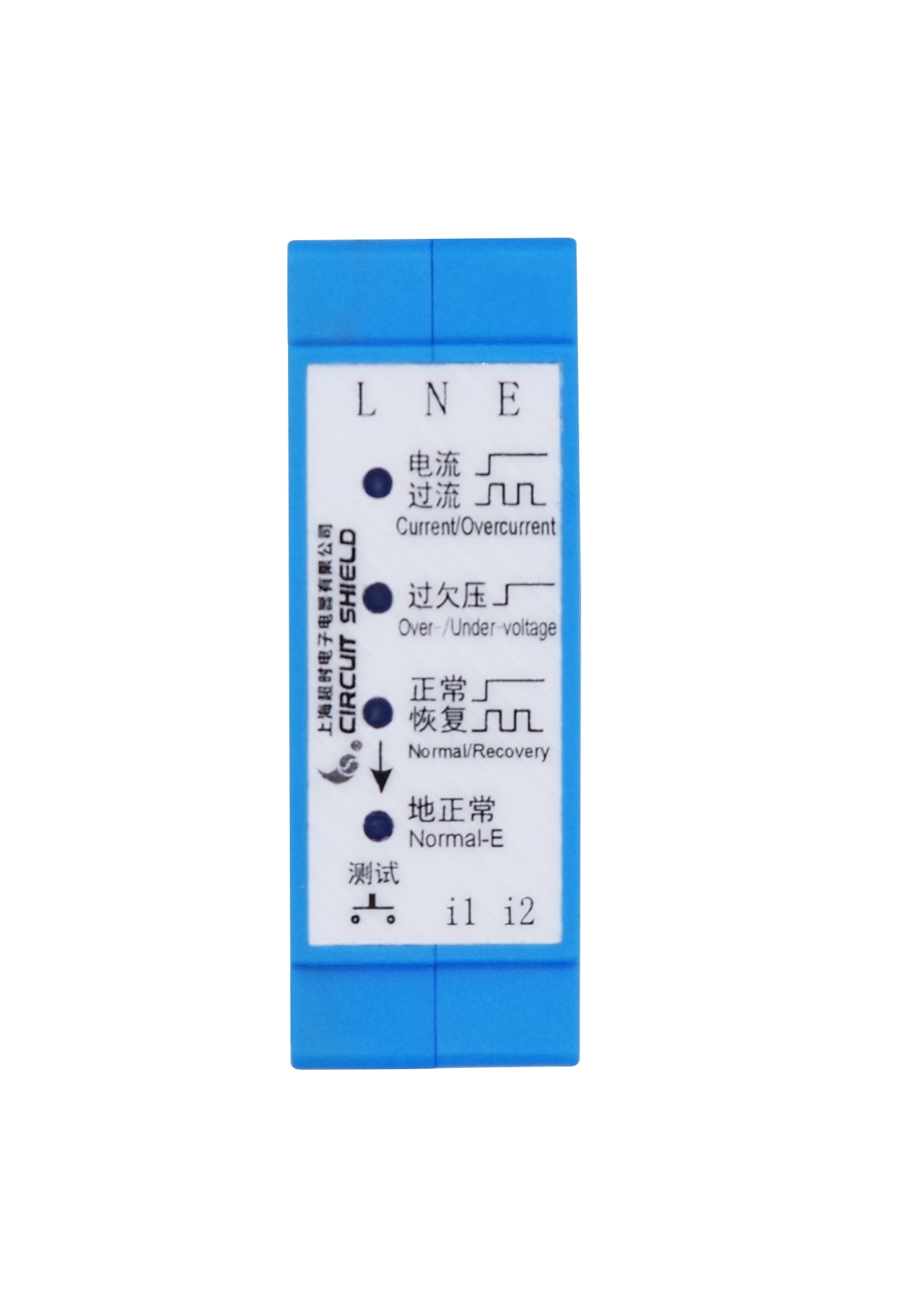Abj2-76w Single-phase Three-wire Ac Voltage & Current Protector (For Trippping Leakage Protectors) Application: Industrial