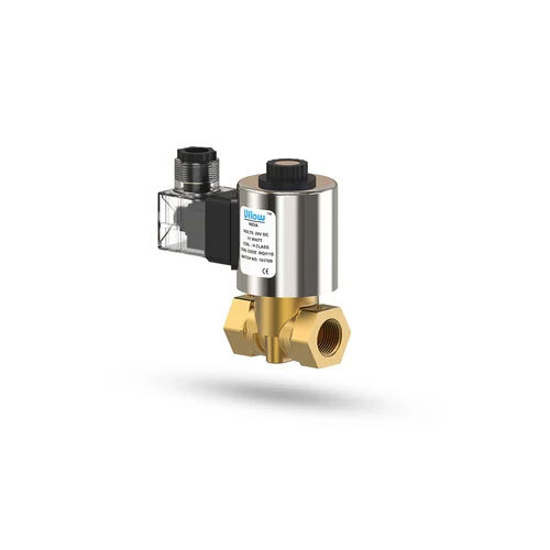 Silver 3-2 Way Direct Acting Solenoid Valve (Nc)