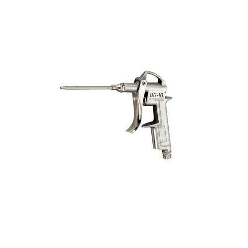 Aeroflex Air Blow Gun DG-10 - Aluminium Alloy, Standard Size, Silver Color | Efficient Chip Blowing for Machine Tools and Service Stations