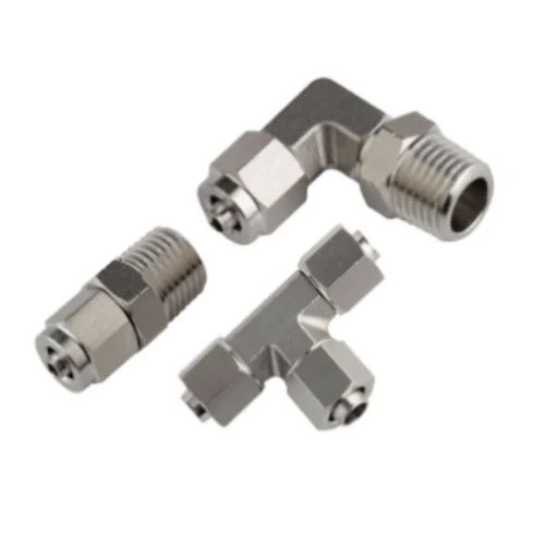 Ss Push On Pu - Stainless Steel Material, Silver Color | Includes Warranty For Enhanced Reliability And Longevity