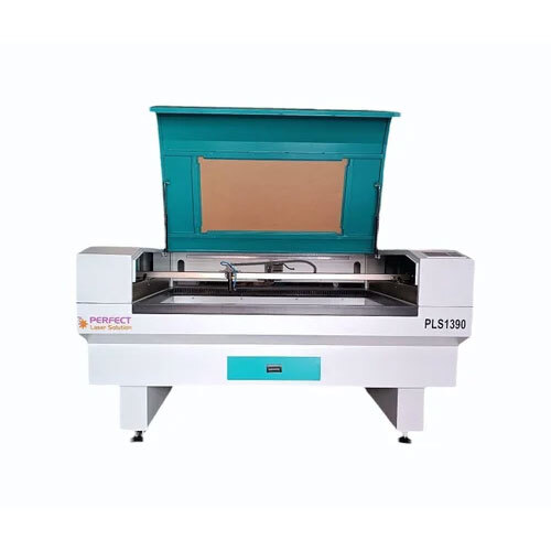 Co2 Laser Cutting Machine - Electric Drive, 220-240V | Automatic Operation, Industrial Use, High Quality, Sleek White Design