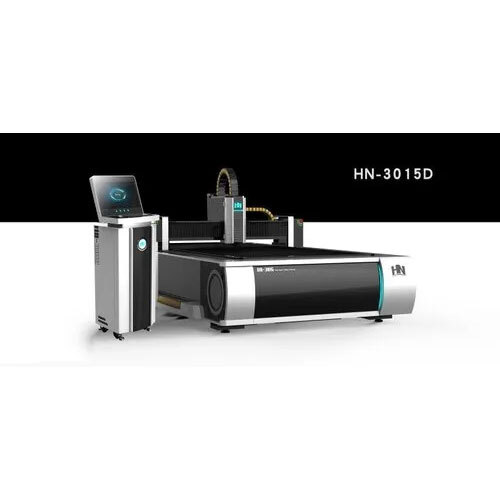 Fiber Metal Laser Cutting Machine - Color: Black