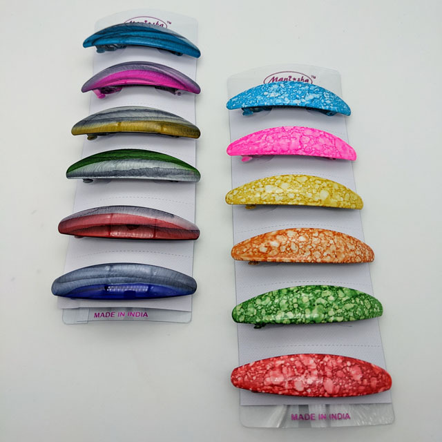 French Metal Hair Clip - Application: Profesional