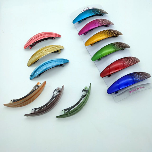 French Metal Hair Clip - Application: Profesional