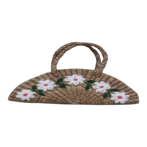 Ladies Woolen Stitched Coin Purse - Grass Material, Modern Design, Available in Various Colors, Practical Handles for Easy Carrying